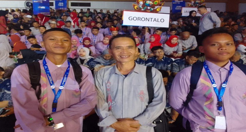 Penutupan LKS SMK tahun 2023 SMKN 2 Limboto mewakili bidang lomba ( Landcape and gardening)