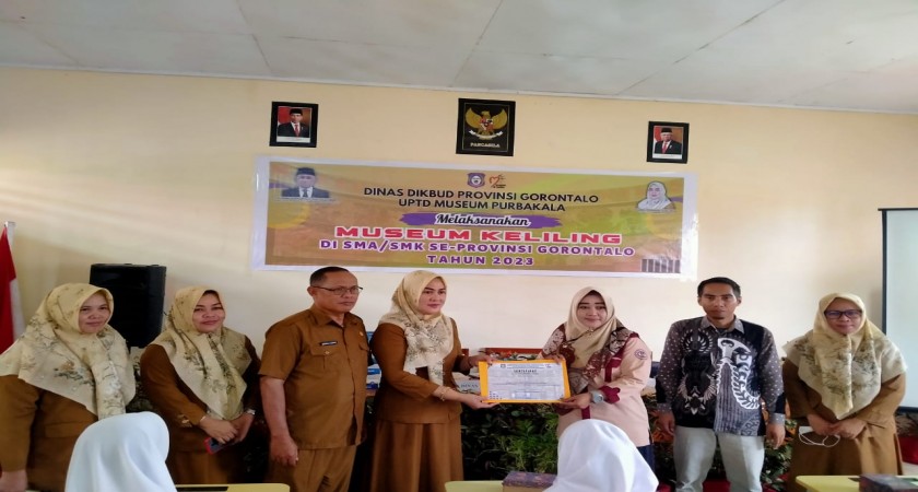 DINAS DIKBUD PROVINSI GORONTALO UPTD MUSEUM PURBAKALA MELAKSANAKAN 