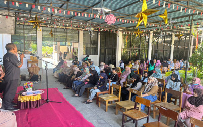 KEGIATAN PENYERAHAN RAPOR SEMESTER GENAP TAHUN PELAJARAN 2025/2026 DAN PURNA TUGAS IBU FATMAH BUHUNGO, S.Pd DI SMK NEGERI 2 LIMBOTO